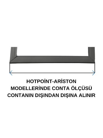 Hotpoint-ariston Uyumlu Buzdolabı Kapı Contası 67 X 49 Cm