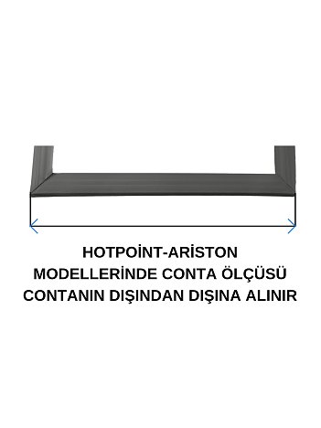 Hotpoint-ariston Uyumlu Buzdolabı Kapı Contası 68 X 161.5 Cm